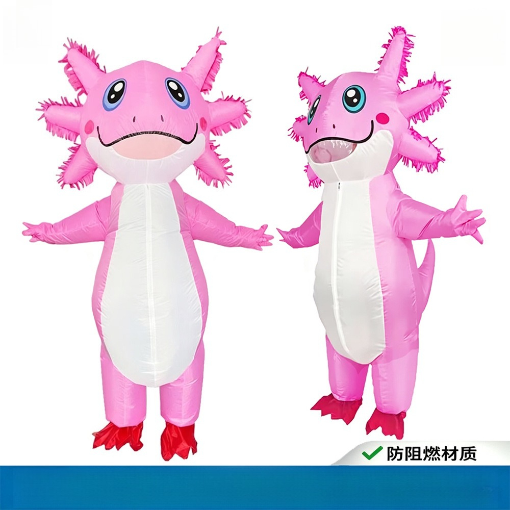 Costumes - Halloween Salamander Inflatable Mascot Costume Party