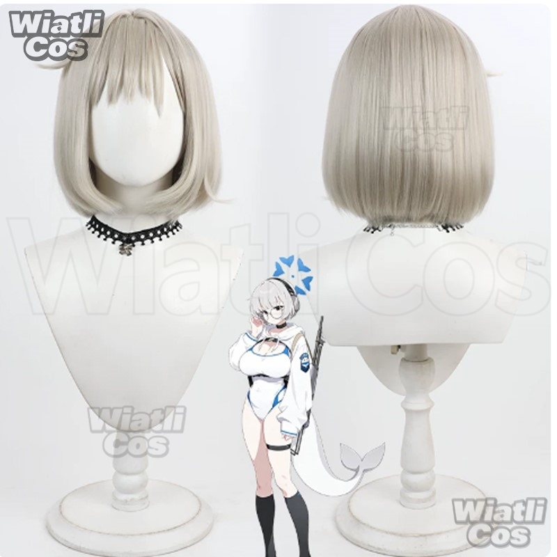 Anime Cosplay Wig Heat Resistant - Game Blue Archive Urara Kotone Roleplay