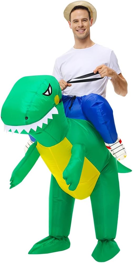 Inflatable Dinosaur Costume Ki - огляд і ціна Inflatable Dinosaur Costume Adult