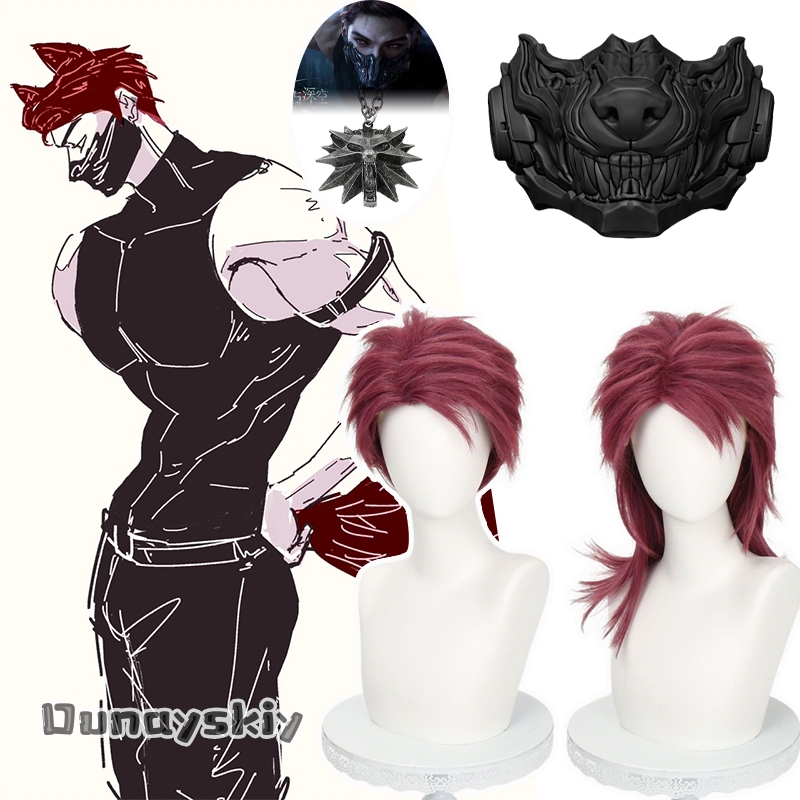 Love and Deepspace New Role Va - огляд і ціна Anime Cosplay Wig Heat Resistant