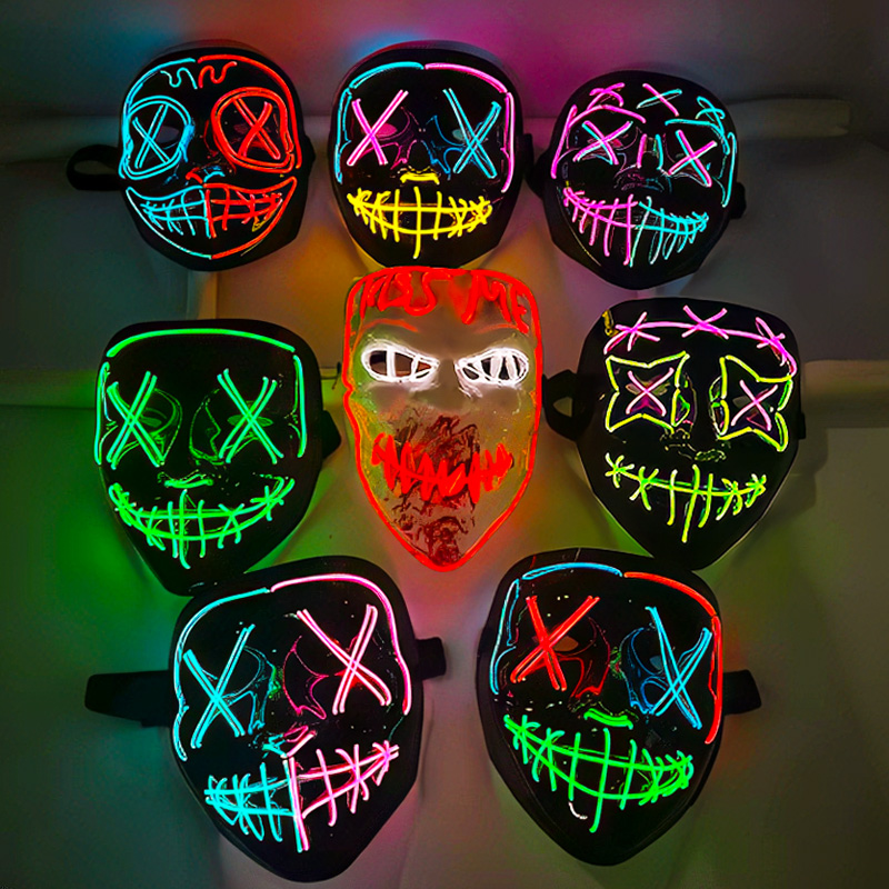 Professional Personalization L - огляд і ціна Led Purge Mask Halloween