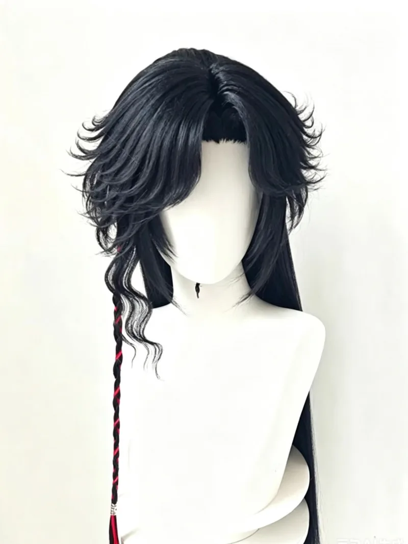 Hua Cheng Styled Wig Tian Guan - огляд і ціна Anime Cosplay Wig Heat Resistant
