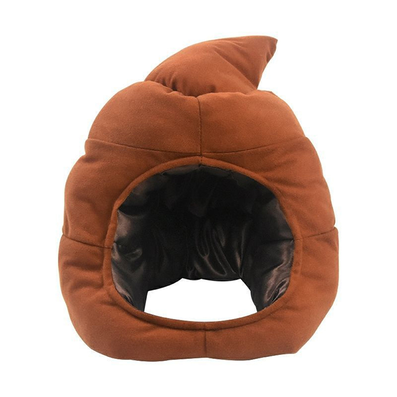 /GJ/Shit Shape Plush Hat Stuff - огляд і ціна Fake Poop Gag Gift