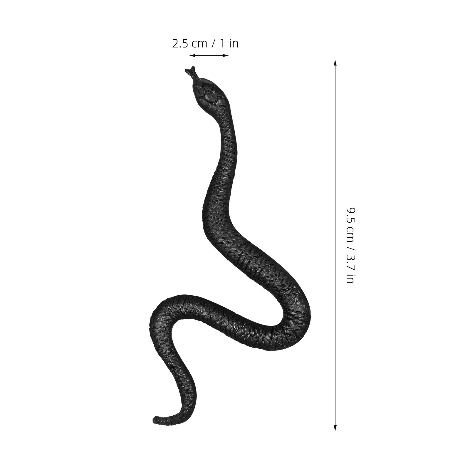 100pcs Realistic Scary Snake P - огляд і ціна Prank Toys