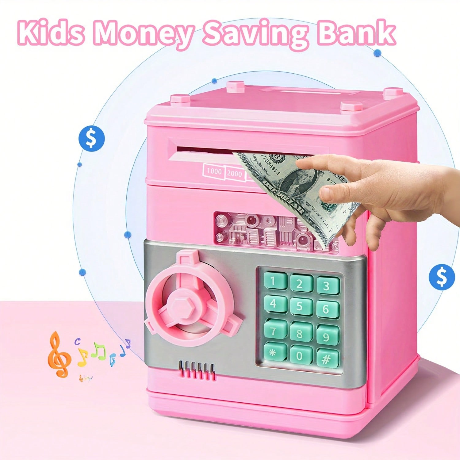 Kids Mini ATM Piggy Bank,Elect - огляд і ціна Novelty Gifts