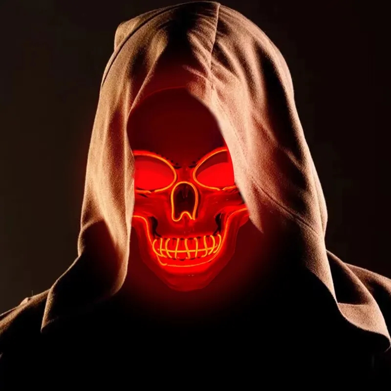 Neon Mask Led Light Up Party M - огляд і ціна Led Purge Mask Halloween